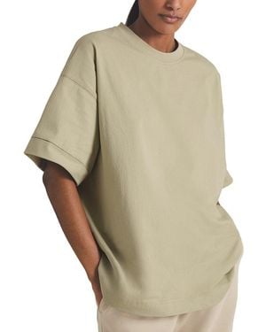 Reiss Ziggy Oversized T-Shirt - Natural