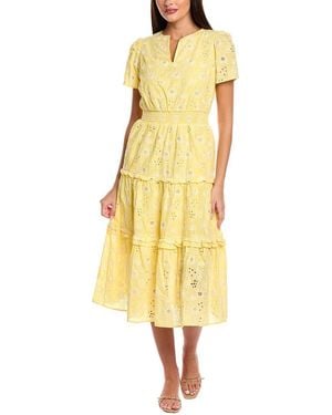 Tahari Maxi Dress - Yellow