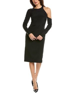 Tom Ford Silk Midi Dress - Black