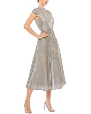 Mac Duggal Midi Dress - Gray