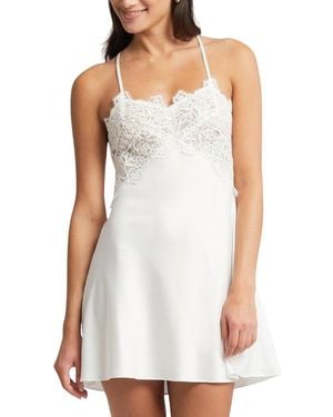 Rya Collection Rosey Chemise - White