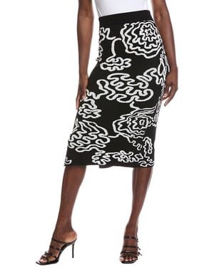 Gracia Sweater Skirt - Black