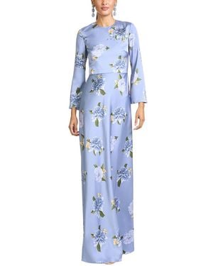 Sachin & Babi Embellished Alex Gown - Blue