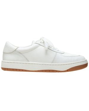 Linea Paolo Krista-L Leather Trainer - White