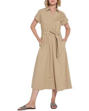 Lyssé Thalassa Midi Shirt Dress - Natural