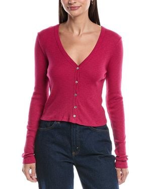 Michael Stars Lyla Cardigan - Red