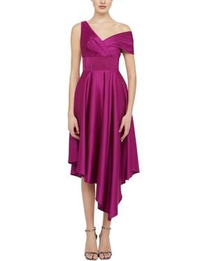 THEIA Mirielle Cocktail Dress - Purple