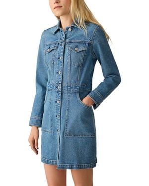 Faherty Denim Michelle Dress - Blue