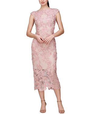 JS Collections Elexis Sheath Dress - Pink