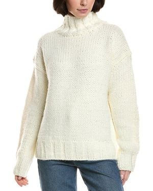 English Factory Thick Turtleneck Jumper - Natural