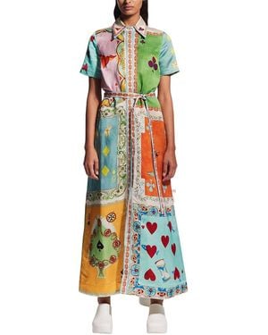 Esea Linen-blend Maxi Dress - White