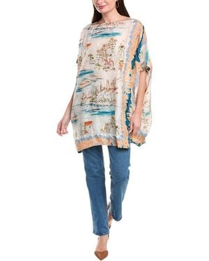 Johnny Was Vakash Jacinda Tunic - Blue