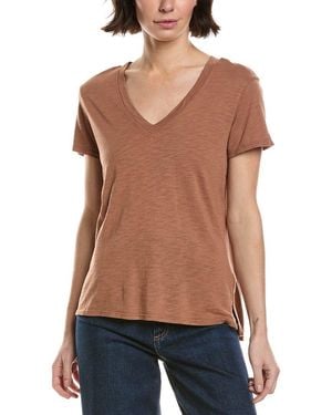 Bella Dahl V-Neck Shirt - Blue