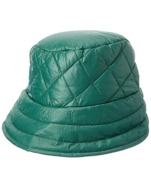 La Fiorentina Puffer Bucket Hat - Green