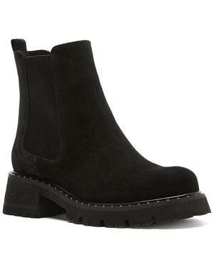 La Canadienne Caitlyn Suede Boot - Black