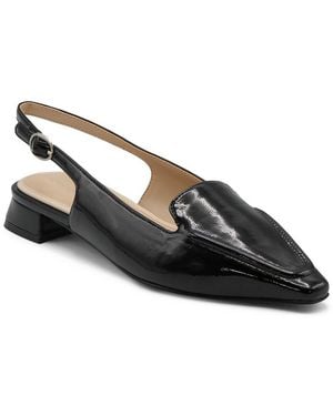 Adrienne Vittadini Rafi Patent Flat - Black