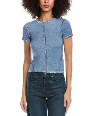Rag & Bone Miramar Jersey Baby T-Shirt - Blue