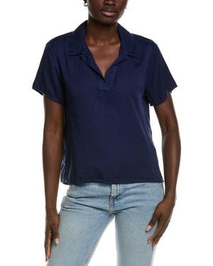 Bella Dahl Short Sleeve Pullover - Blue