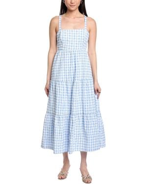 Lost + Wander Field Day Maxi Dress - Blue