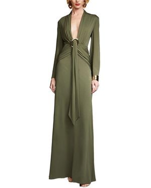 Halston Ahano Gown - Green