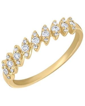Bony Levy Rita 18K 0.28 Ct. Tw. Diamond Trend Ring - Metallic