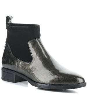 Bos. & Co. Alike Waterproof Patent Boot - Black