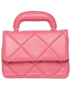 Walter Baker Genevieve Mini Leather Top Handle - Pink