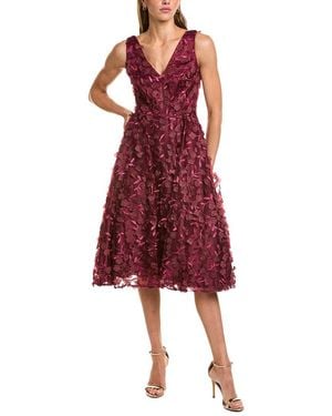 Eliza J Midi Dress - Red