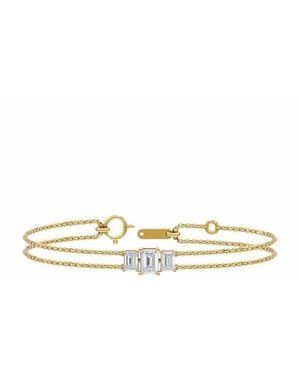 Lab Grown Diamonds 14K 2.00 Ct. Tw. Lab-Grown Diamond Bracelet - White