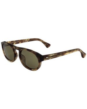 Linda Farrow Dvn38 50Mm Sunglasses - Metallic