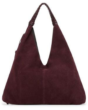 Dolce Vita Merrick Suede Hobo Bag - Purple