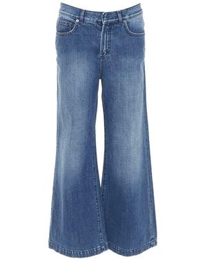 Dior Wide Leg Denim Jean, Size Fr (Authentic Pre-Loved) - Blue
