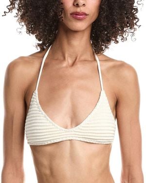 WeWoreWhat Tie Bikini Top - Brown