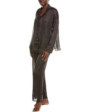 Honeydew Intimates 2Pc Sheer Bliss Sleep Set - Brown