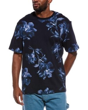 Ted Baker Floral Graphic T-Shirt - Blue