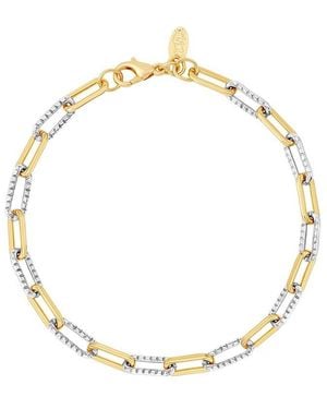 SHYMI 18K Plated Cz Bracelet - Metallic