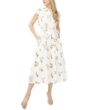 Ted Baker Riley Drop Shoulder Belted Maxi Dress - White