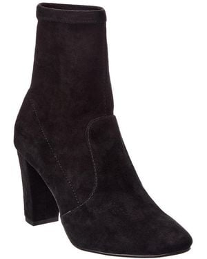 Dune Opticals Suede Boot - Black