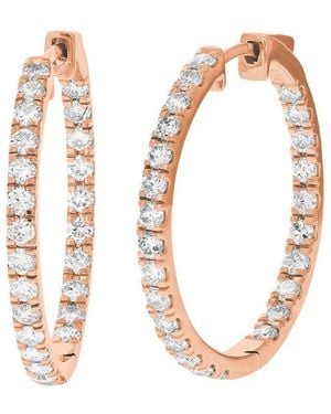 Amairah 2.00 Ct. Tw. Lab-Grown Diamond Hoop Earrings - White