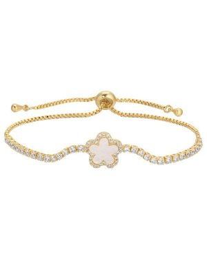 Eye Candy LA Cz Stack Bracelet - Metallic