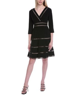 Shani Crepe Sheath Dress - Black