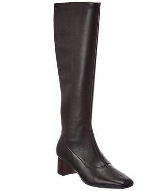 Stuart Weitzman Kels Stretch Leather Knee-High Boot - Brown