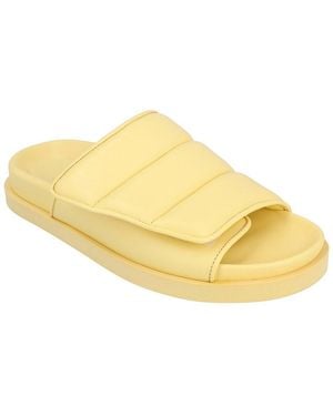 Gia Borghini Couture Leather Sandal - Yellow