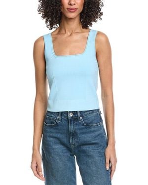 Jonathan Simkhai Ramaina Tank - Blue