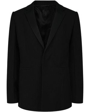 Givenchy Evening Structured Wool Jacket - Black