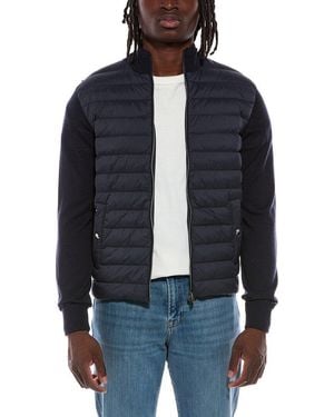 Herno Knit Puff Jacket - Blue
