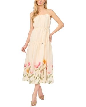 Ted Baker Eline Linen-Blend Dress - White