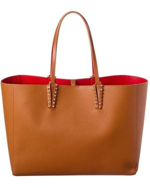 Christian Louboutin Cabata Large Leather Tote - Red