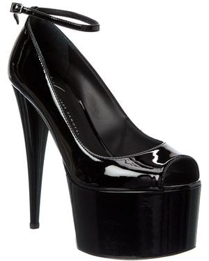 Giuseppe Zanotti Khalifa 90 Platform Sandal - Black