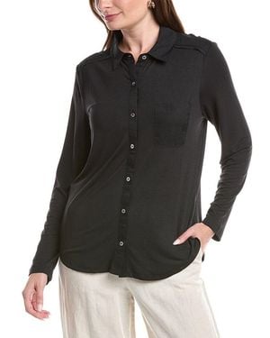 Tommy Bahama Kauai Hybrid Camp Shirt - Black